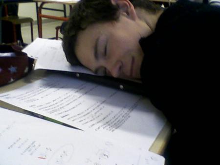 VincNet en cours de maths!